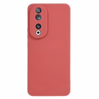 Szilikon telefonvédő (matt) PIROS [Honor 90 5G]