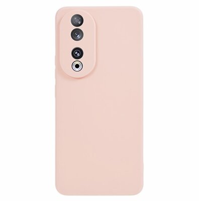 Szilikon telefonvédő (matt) RÓZSASZÍN [Honor 90 5G]