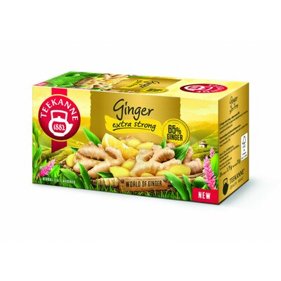 Teekanne ginger extra strong citrom ízű gyömbér tea 35 g