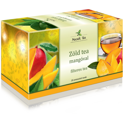 Mecsek zöld tea mangóval 20x2g 40 g