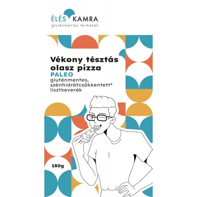 Éléskamra vékonytésztás olasz pizza lisztkeverék 180 g