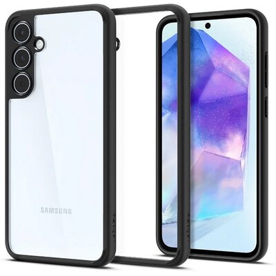 SPIGEN ACS07529 SPIGEN ULTRA HYBRID műanyag telefonvédő (ütésállóság, légpárnás keret) ÁTLÁTSZÓ/FEKETE [Samsung Galaxy A55 5G (SM-A556)]