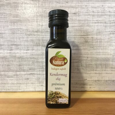 Perfekt Natura hidegen sajtolt kendermag olaj 100 ml