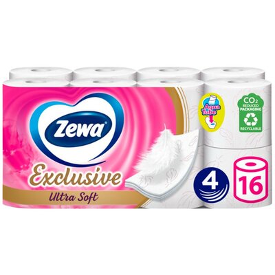 Zewa Exclusive Ultra Soft toalettpapír - 4 rétegű 16 tekercses