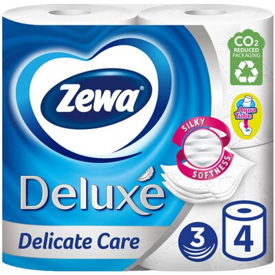 Zewa Deluxe toalettpapír - 3 rétegű 4 tekercses