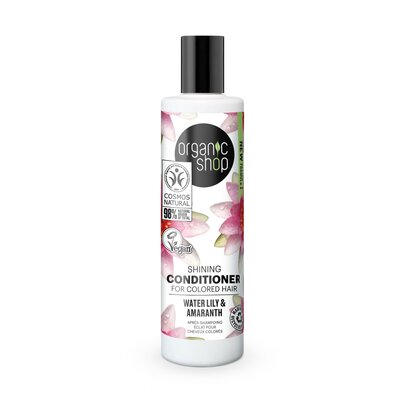 Organic Shop bio kondicionáló shine vízililiommal és amaránttal 280 ml