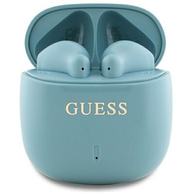 GUESS wireless fülhallgató bluetooth TWS GUTWSJ14ESGQ (Printed Classic Logo) turquoise