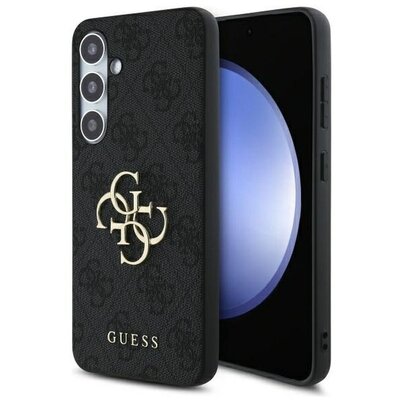 GUESS telefontok SAMSUNG S24 FE GUHCS24FE4GMGGR (HC PU 4G Big Metal Logo) grey