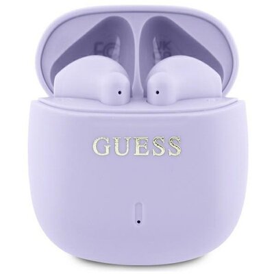 GUESS wireless fülhallgató bluetooth TWS GUTWSJ14ESGU (Printed Classic Logo) purple