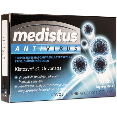 Medistus antivirus lágypasztilla 10 db