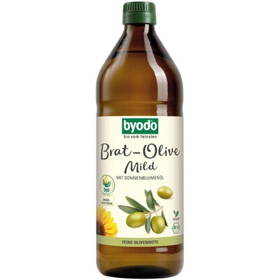 Byodo bio oliva-napraforgó sütőolaj enyhe 750 ml