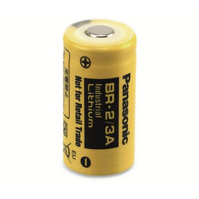 PANASONIC BR-2/3AN PANASONIC elem (BR-2/3A, 3V, 1200mAh, szén-fluorid lítium, ipari) 1db/csomag