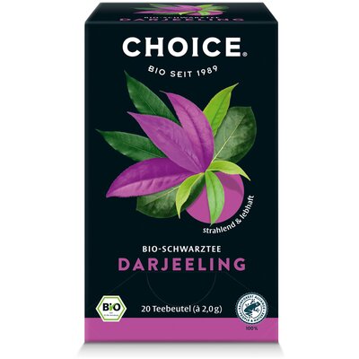 Choice bio fekete tea darjeeling 40 g