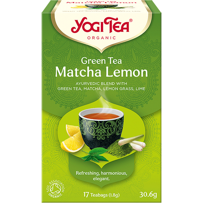 Yogi bio tea zöld matcha-citrom 17x1,8g 30,6 g