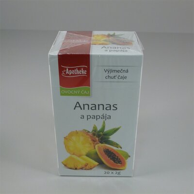 Apotheke ananász és papaya tea 20x2g 40 g