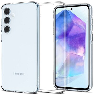 SPIGEN ACS07537 SPIGEN LIQUID CRYSTAL szilikon telefonvédő (ütésállóság, légpárnás sarok) ÁTLÁTSZÓ [Samsung Galaxy A55 5G (SM-A556)]