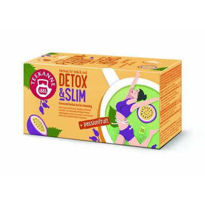 Teekanne detox slim passionfruit tisztító tea 32 g