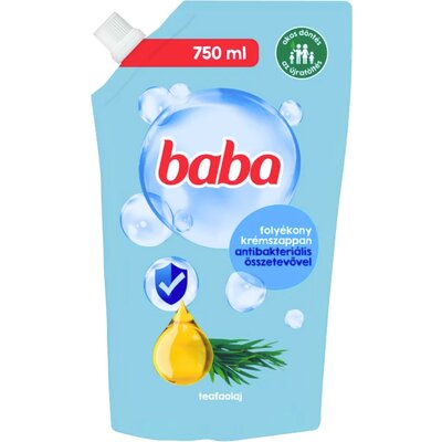 Baba antibakteriális folyékony szappan utántöltő 750ml