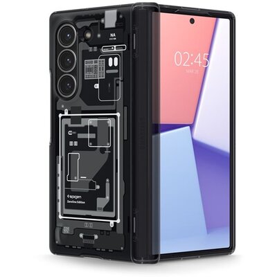 SPIGEN ACS08282 SPIGEN ULTRA HYBRID PRO ZERO ONE műanyag telefonvédő (ütésállóság, légpárnás keret, wireless) FEKETE [Samsung Galaxy Z Fold6 5G (SM-F956)]