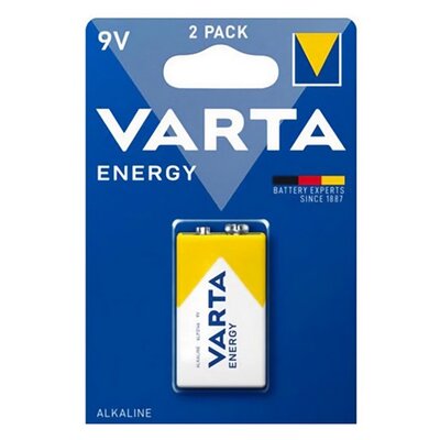 VARTA 9V-6LR61 VARTA ENERGY tartós elem (6LR61, 9V, alkáli) 1db/csomag