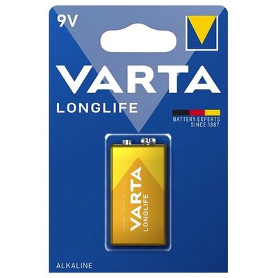 VARTA M070110 VARTA LONGLIFE tartós elem (6LR61, 9V, alkáli) 1db/csomag