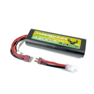 Absima Akkucsomag, LiPo 7.4 V 4500 mAh 25 C Keménydoboz T-dugó