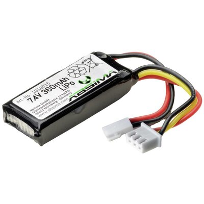 Absima Akkucsomag, LiPo 7.4 V 360 mAh