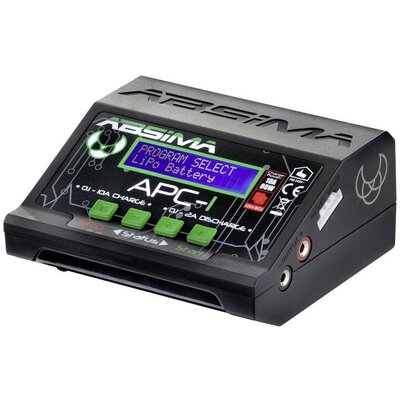 Absima APC-1 Modell multifunkciós töltő 12 V, 230 V 10 A