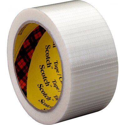 Scotch 89597550 Filament ragasztószalag Scotch® Átlátszó (H x Sz) 50 m x 75 mm 1 db