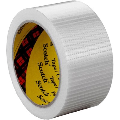 Scotch 89592550 Filament ragasztószalag Scotch® Átlátszó (H x Sz) 50 m x 25 mm 1 db