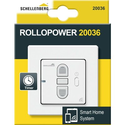 20036 Schellenberg SmartHome Időkapcsoló óra Falra szerelhető