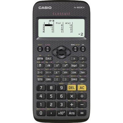 Casio FX-82DEX Iskolai számológép Fekete Kijelző (számjegy): 12 Elemekről üzemeltetett (Sz x Ma x Mé) 77 x 14 x 166 mm