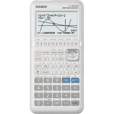 Casio FX-9860GIII Grafikus számítógép Fekete, Ezüst Kijelző (számjegy): 21 Elemekről üzemeltetett (Sz x Ma x Mé) 91.5 x 21.2 x 184 mm