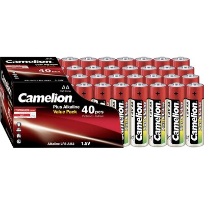 Camelion Plus LR06 Ceruzaelem Alkáli mangán 1.5 V 40 db