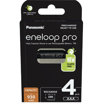 eneloop eneloop pro HR03 Mikroakku NiMH 930 mAh 1.2 V 4 db