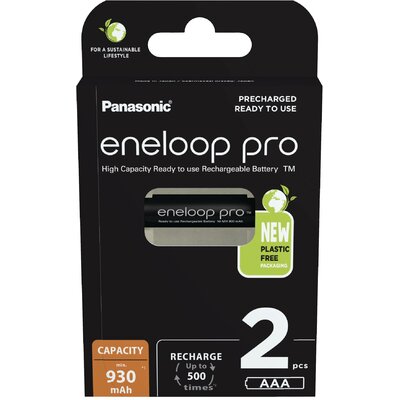 eneloop eneloop pro HR03 Mikroakku NiMH 930 mAh 1.2 V 2 db