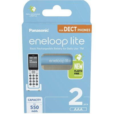 eneloop eneloop lite DECT HR03 Mikroakku NiMH 550 1.2 V 2 db