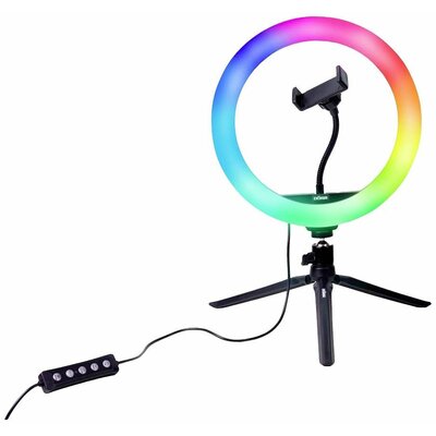 DÖRR Vlogging Kit VL-26 RGB LED-es körlámpa LED-ek száma: 130