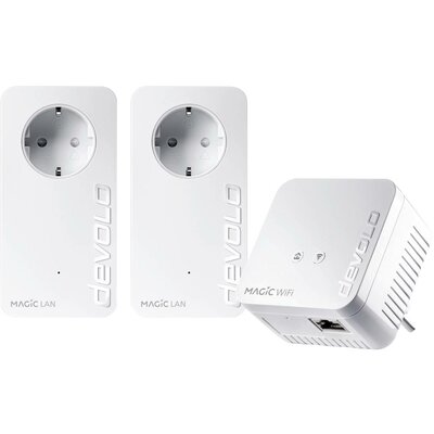 Devolo Magic 1 WiFi mini Multimedia Power Kit Powerline hálózati készlet 8729 DE Powerline 1200 MBit/s