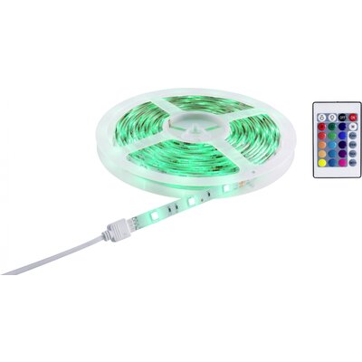 Sygonix SY-5224778 LED csík alap készlet Dugóval 230 V 5 m RGB 1 db