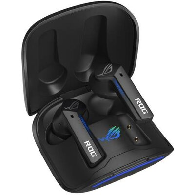 Asus Cetra True Wireless Gamer In Ear fejhallgató Bluetooth® Stereo Fekete Töltőtok, Vízálló