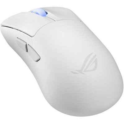 Asus ROG Keris II WL Ace Gamer egér Bluetooth™ Optikai Fehér 7 Gombok 42000 dpi Ergonómikus, Világít