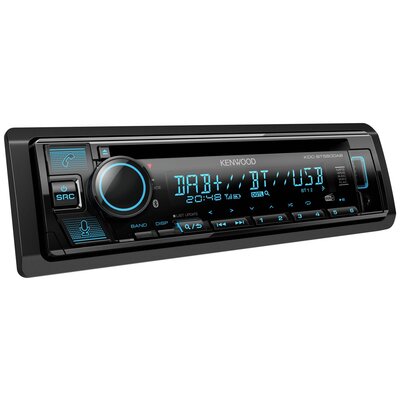 Kenwood KDC-BT560DAB Autórádió Kormány távirányító csatlakozó, Bluetooth kihangosító, DAB + tuner