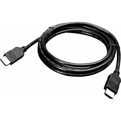 Lenovo HDMI Csatlakozókábel HDMI-A dugó, HDMI-A dugó 2.00 m Fekete 0B47070 4K UHD HDMI kábel