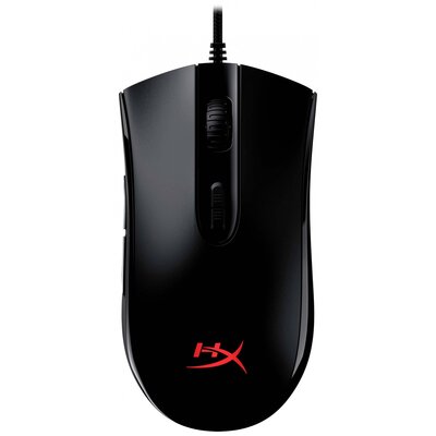 HyperX Pulsefire Core Gamer egér Vezetékes Optikai Fekete 7 Gombok 3200 dpi Világít