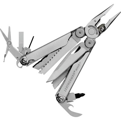 Többfunkciós zsebszerszám, 18 funkció, Leatherman WAVE Plus LTG832524