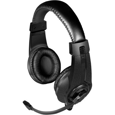 SpeedLink LEGATOS Gamer Over Ear headset Vezetékes Stereo Fekete Headset