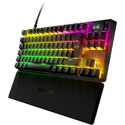 Steelseries Apex Pro Vezetékes Gamer billentyűzet német, QWERTZ Fekete