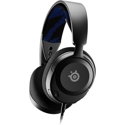 Steelseries Arctis Nova 1P Gamer Over Ear headset Vezetékes Stereo Fekete mikrofon zajelnyomás Headset, Hangerő szabályozás, Mikrofon némítás