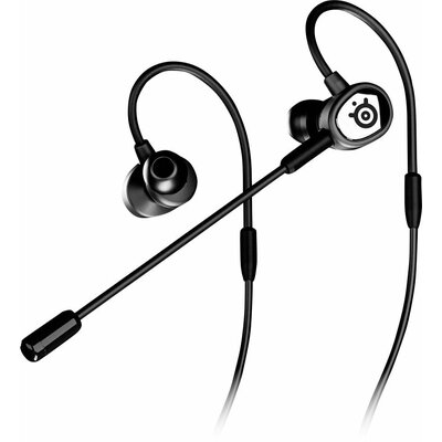 Steelseries Tusq Gamer In Ear headset Vezetékes Stereo Fekete